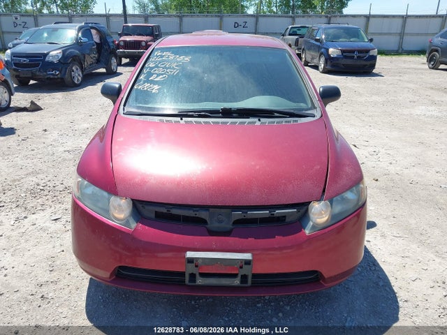 Aukcja sprzedaży 2006 Honda Civic Dx-g, vin: 2HGFA16376H020511, numer aukcji: 12628783