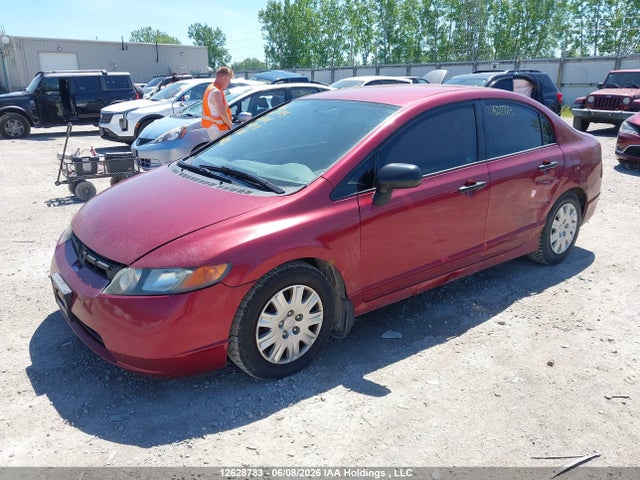 Aukcja sprzedaży 2006 Honda Civic Dx-g, vin: 2HGFA16376H020511, numer aukcji: 12628783