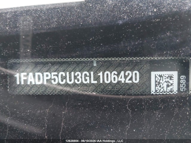 Продажа на аукционе авто 2016 Ford C-max Energi, vin: 1FADP5CU3GL106420, номер лота: 12628804