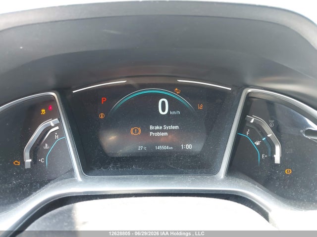 2017 Honda Civic Touring მანქანა იყიდება აუქციონზე, vin: 2HGFC1F95HH107793, აუქციონის ნომერი: 12628805