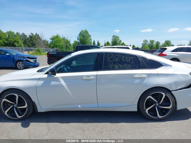 12628815 :رقم المزاد ، 1HGCV2F35NA800811 vin ، 2022 Honda Accord Sport مزاد بيع