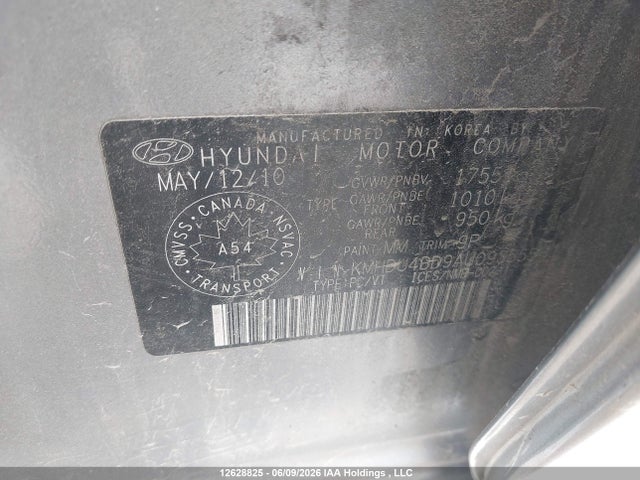 2010 Hyundai Elantra მანქანა იყიდება აუქციონზე, vin: KMHDU4BD9AU093555, აუქციონის ნომერი: 12628825