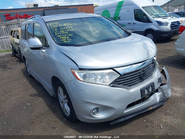 12628827 :رقم المزاد ، JN8AE2KP5D9067856 vin ، 2013 Nissan Quest 3.5 Le/3.5 S/3.5 Sl/3.5 Sv مزاد بيع