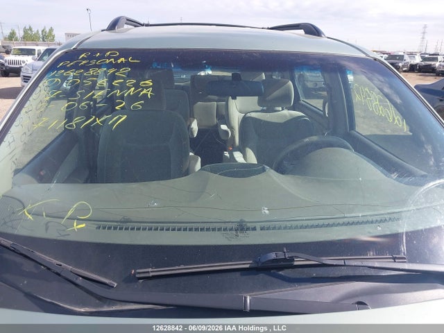 2007 Toyota Sienna Ce მანქანა იყიდება აუქციონზე, vin: 5TDZK29C57S056226, აუქციონის ნომერი: 12628842