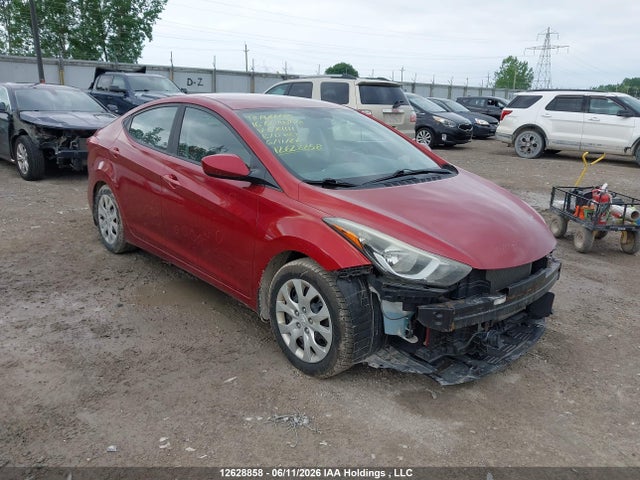 2016 Hyundai Elantra Gl მანქანა იყიდება აუქციონზე, vin: 5NPDH4AE0GH674111, აუქციონის ნომერი: 12628858