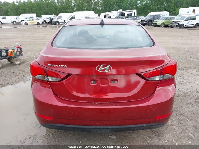 2016 Hyundai Elantra Gl მანქანა იყიდება აუქციონზე, vin: 5NPDH4AE0GH674111, აუქციონის ნომერი: 12628858