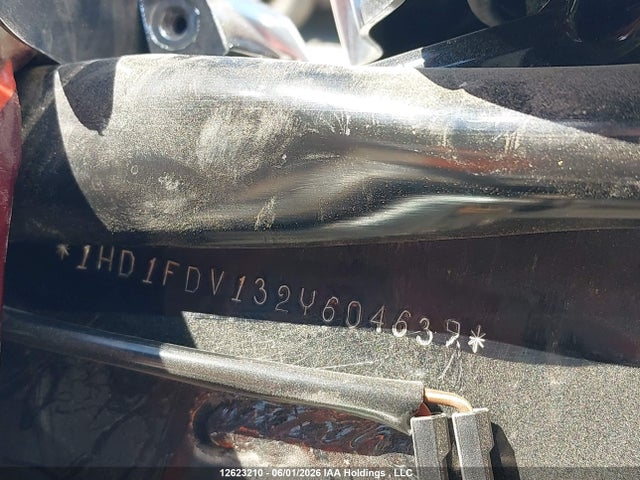 2002 Harley-davidson Flhr მანქანა იყიდება აუქციონზე, vin: 1HD1FDV132Y604639, აუქციონის ნომერი: 12623210