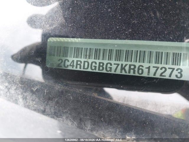 Продажа на аукционе авто 2019 Dodge Grand Caravan Se, vin: 2C4RDGBG7KR617273, номер лота: 12628862