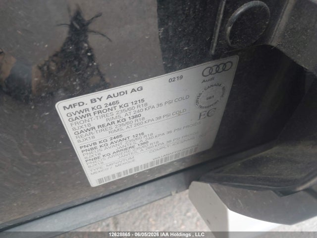 WA1ANAFY2K2060324 Audi Q5 45 Komfort