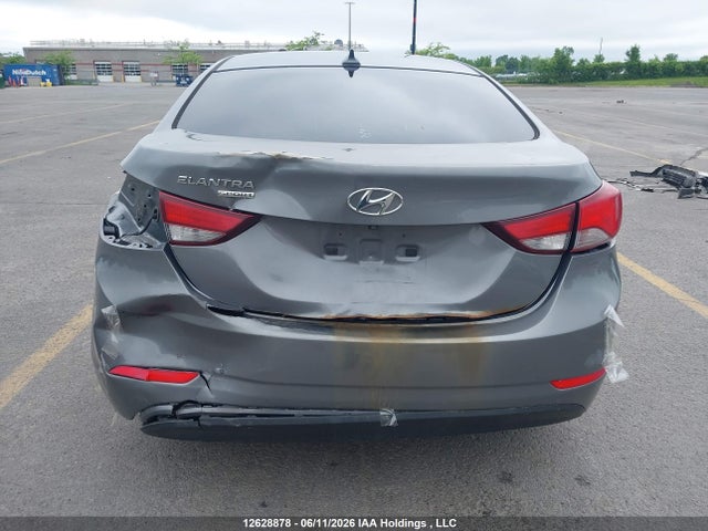 12628878 :رقم المزاد ، KMHDH4AE9GU582318 vin ، 2016 Hyundai Elantra مزاد بيع