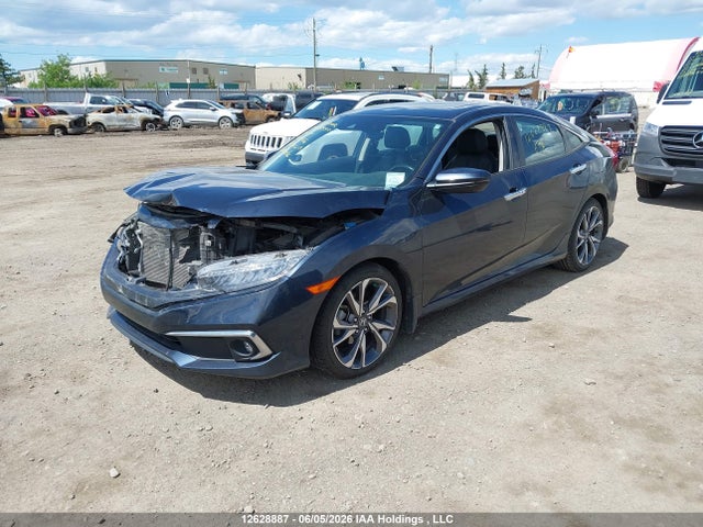 Продажа на аукционе авто 2019 Honda Civic Touring, vin: 2HGFC1F91KH106566, номер лота: 12628887
