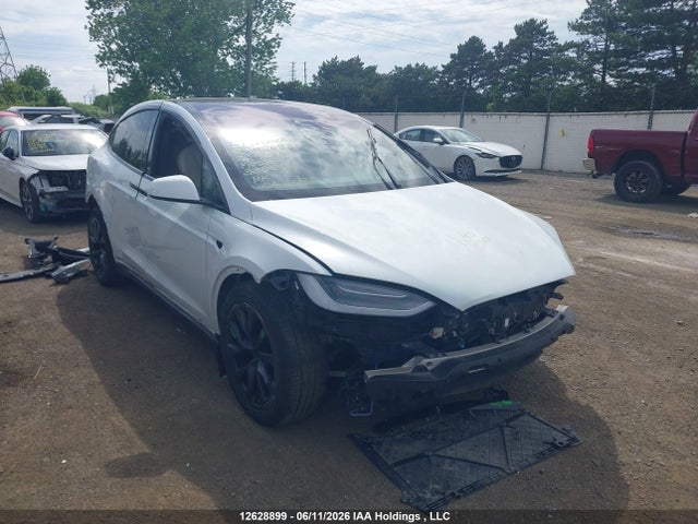 12628899 :رقم المزاد ، 7SAXCDE56NF353663 vin ، 2022 Tesla Model X Awd/plaid مزاد بيع