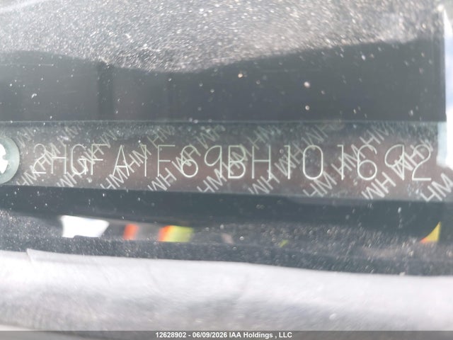 Aukcja sprzedaży 2011 Honda Civic Se, vin: 2HGFA1F69BH101692, numer aukcji: 12628902
