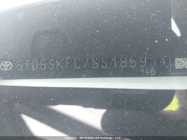 Продажа на аукционе авто 2025 Toyota Sienna, vin: 5TDGSKFC7SS185914, номер лота: 12628933