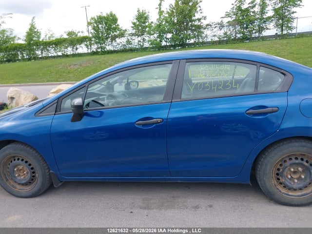 Продажа на аукционе авто 2014 Honda Civic Dx, vin: 2HGFB2E28EH034234, номер лота: 12621632