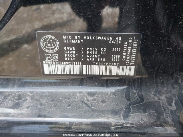 Volkswagen Golf R 2024 WVWFB7CD6RW213718 Image 9