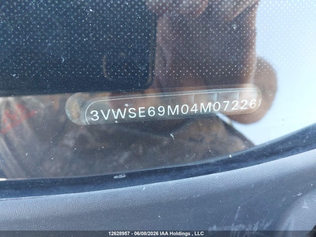12628957 :رقم المزاد ، 3VWSE69M04M072268 vin ، 2004 Volkswagen Jetta Gli 1.8t/gls 1.8t مزاد بيع