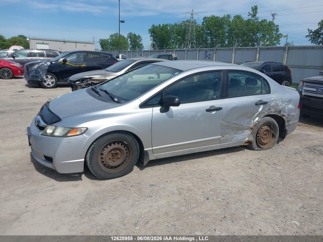 2010 Honda Civic Dx-g მანქანა იყიდება აუქციონზე, vin: 2HGFA1F44AH009662, აუქციონის ნომერი: 12628958