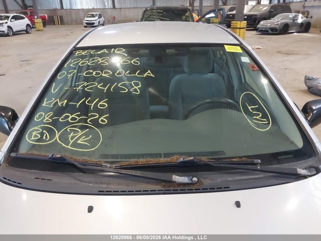 12628966 :رقم المزاد ، 2T1BR32E37C724158 vin ، 2007 Toyota Corolla مزاد بيع