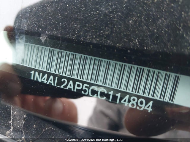 Продаж на аукціоні авто 2012 Nissan Altima, vin: 1N4AL2AP5CC114894, номер лоту: 12628992