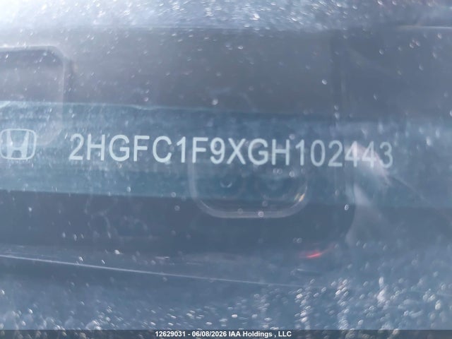 Honda Civic 2016 2HGFC1F9XGH102443 Image 19