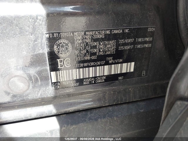 Toyota RAV4 LE 2024 2T3B1RFV3RC436137 Image 17