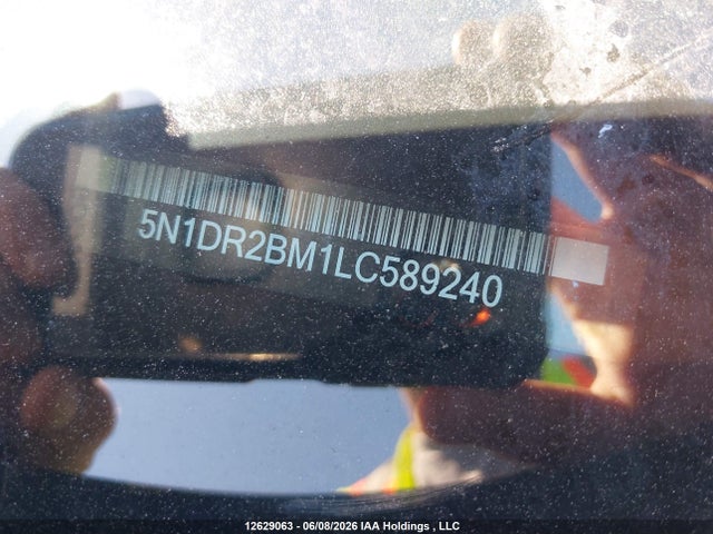 Продажа на аукционе авто 2020 Nissan Pathfinder Sv, vin: 5N1DR2BM1LC589240, номер лота: 12629063