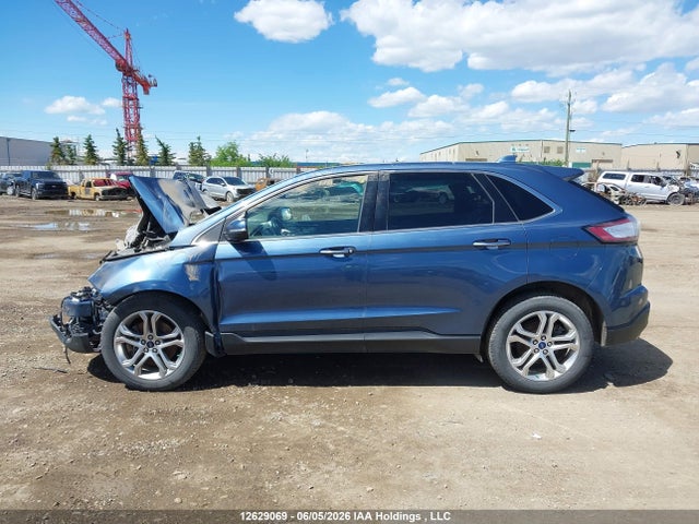12629069 :رقم المزاد ، 2FMPK4K94JBC48386 vin ، 2018 Ford Edge Titanium مزاد بيع