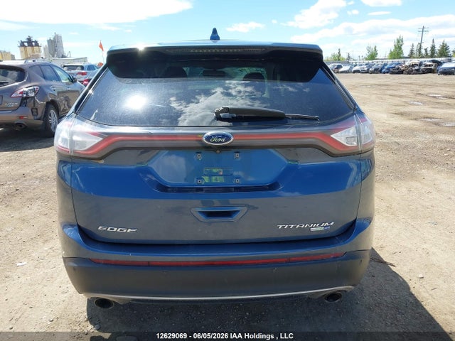 12629069 :رقم المزاد ، 2FMPK4K94JBC48386 vin ، 2018 Ford Edge Titanium مزاد بيع
