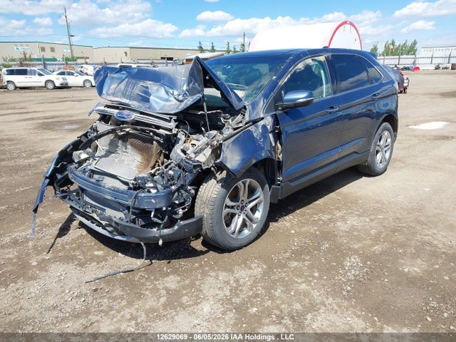12629069 :رقم المزاد ، 2FMPK4K94JBC48386 vin ، 2018 Ford Edge Titanium مزاد بيع