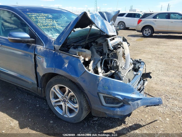 12629069 :رقم المزاد ، 2FMPK4K94JBC48386 vin ، 2018 Ford Edge Titanium مزاد بيع