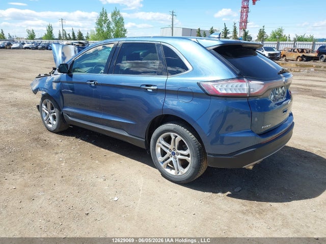 12629069 :رقم المزاد ، 2FMPK4K94JBC48386 vin ، 2018 Ford Edge Titanium مزاد بيع