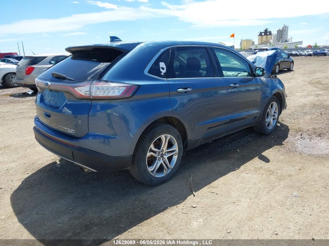 12629069 :رقم المزاد ، 2FMPK4K94JBC48386 vin ، 2018 Ford Edge Titanium مزاد بيع