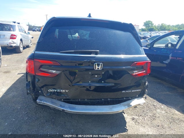 2023 Honda Odyssey Black Edition მანქანა იყიდება აუქციონზე, vin: 5FNRL6H01PB502095, აუქციონის ნომერი: 12629113
