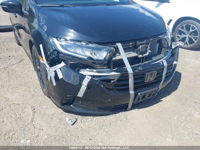 2023 Honda Odyssey Black Edition მანქანა იყიდება აუქციონზე, vin: 5FNRL6H01PB502095, აუქციონის ნომერი: 12629113