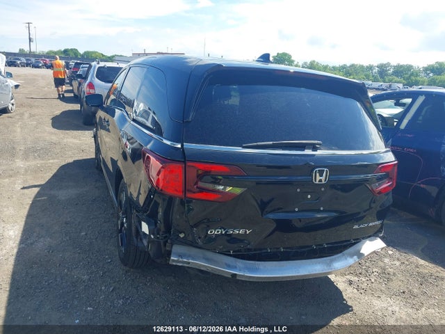 2023 Honda Odyssey Black Edition მანქანა იყიდება აუქციონზე, vin: 5FNRL6H01PB502095, აუქციონის ნომერი: 12629113