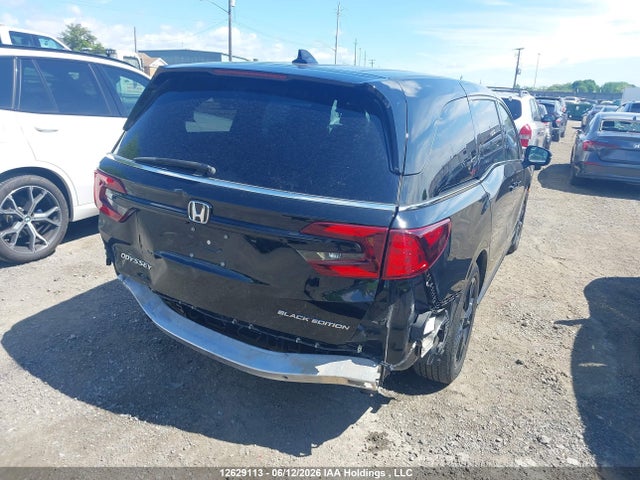 2023 Honda Odyssey Black Edition მანქანა იყიდება აუქციონზე, vin: 5FNRL6H01PB502095, აუქციონის ნომერი: 12629113