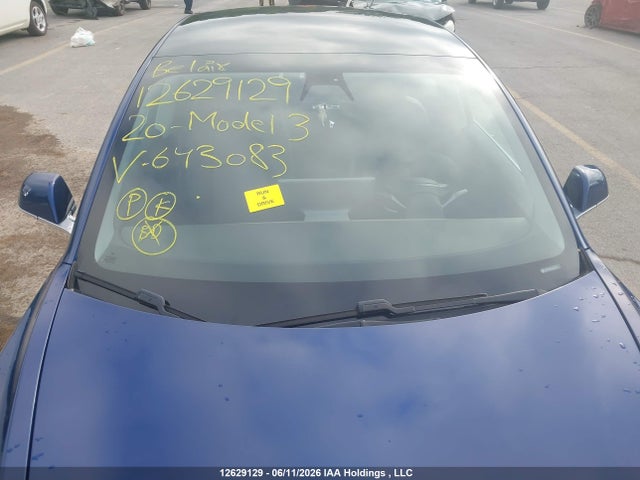 Tesla Model 3 Long Range 2020 5YJ3E1EB4LF643083 Image 17