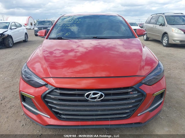 12629165 :رقم المزاد ، KMHD04LB3JU514839 vin ، 2018 Hyundai Elantra Sport مزاد بيع