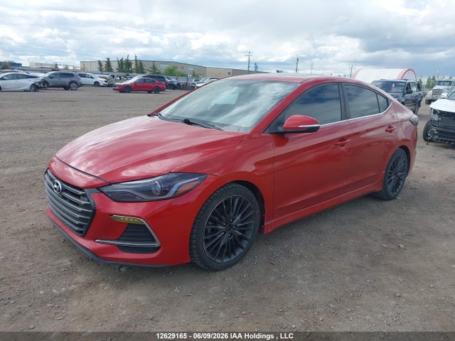 12629165 :رقم المزاد ، KMHD04LB3JU514839 vin ، 2018 Hyundai Elantra Sport مزاد بيع