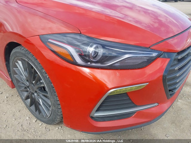 12629165 :رقم المزاد ، KMHD04LB3JU514839 vin ، 2018 Hyundai Elantra Sport مزاد بيع