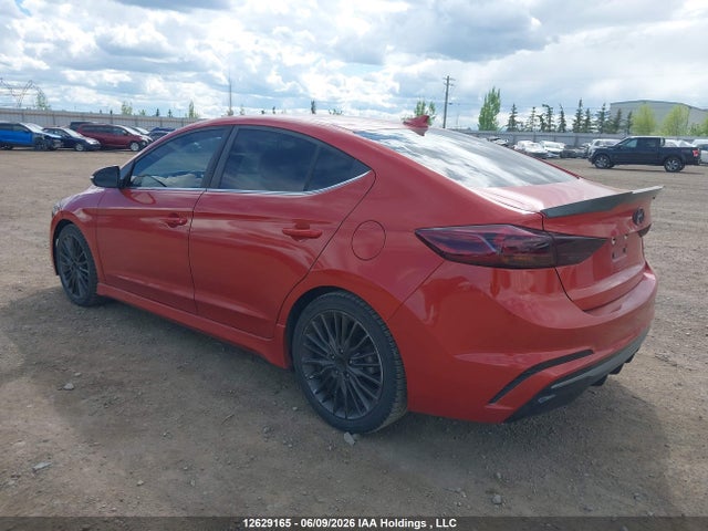 12629165 :رقم المزاد ، KMHD04LB3JU514839 vin ، 2018 Hyundai Elantra Sport مزاد بيع