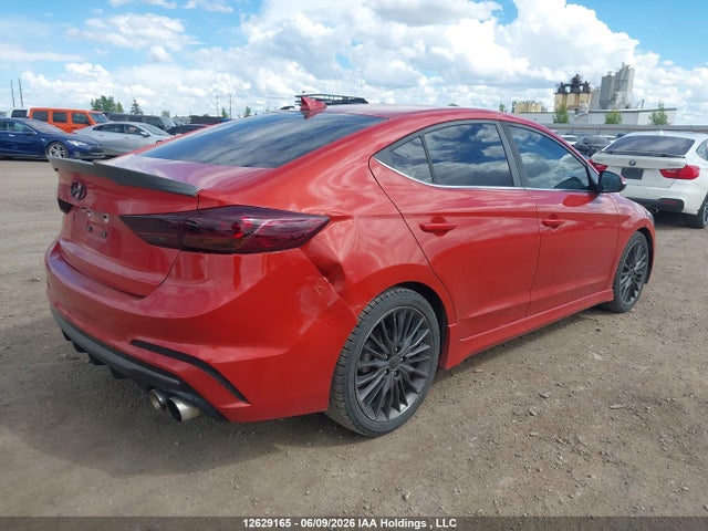 12629165 :رقم المزاد ، KMHD04LB3JU514839 vin ، 2018 Hyundai Elantra Sport مزاد بيع