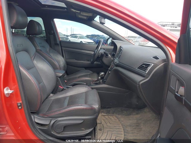 12629165 :رقم المزاد ، KMHD04LB3JU514839 vin ، 2018 Hyundai Elantra Sport مزاد بيع