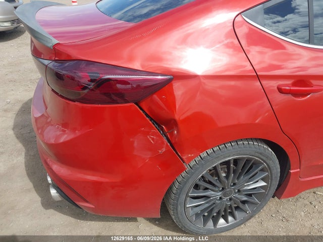 12629165 :رقم المزاد ، KMHD04LB3JU514839 vin ، 2018 Hyundai Elantra Sport مزاد بيع