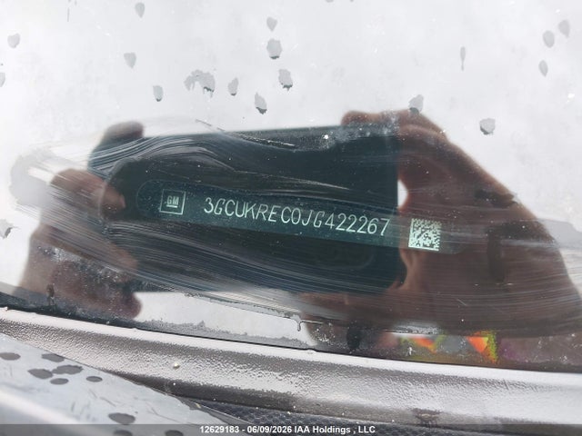2018 Chevrolet Silverado 1500 2lt მანქანა იყიდება აუქციონზე, vin: 3GCUKREC0JG422267, აუქციონის ნომერი: 12629183