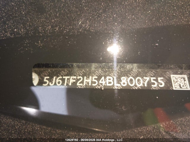 2011 Honda Accord Crosstour Ex-l მანქანა იყიდება აუქციონზე, vin: 5J6TF2H54BL800755, აუქციონის ნომერი: 12629192