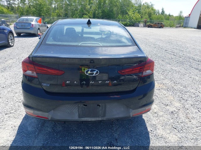 2019 Hyundai Elantra Sel/value/limited მანქანა იყიდება აუქციონზე, vin: KMHD84LF4KU738926, აუქციონის ნომერი: 12629194