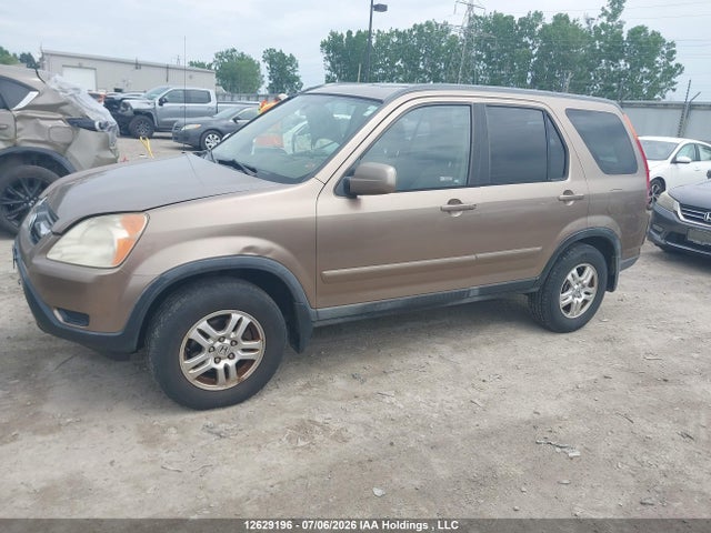 2004 Honda Cr-v Ex-l მანქანა იყიდება აუქციონზე, vin: JHLRD78944C806535, აუქციონის ნომერი: 12629196