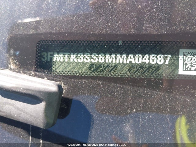12629204 :رقم المزاد ، 3FMTK3SS6MMA04687 vin ، 2021 Ford Mustang Mach-e Premium مزاد بيع